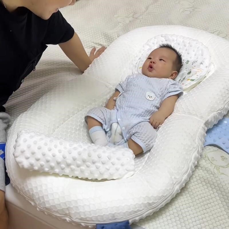 床中床婴儿新生防惊跳吐呛奶压哄睡防压宝宝外出安抚Y神器睡觉睡