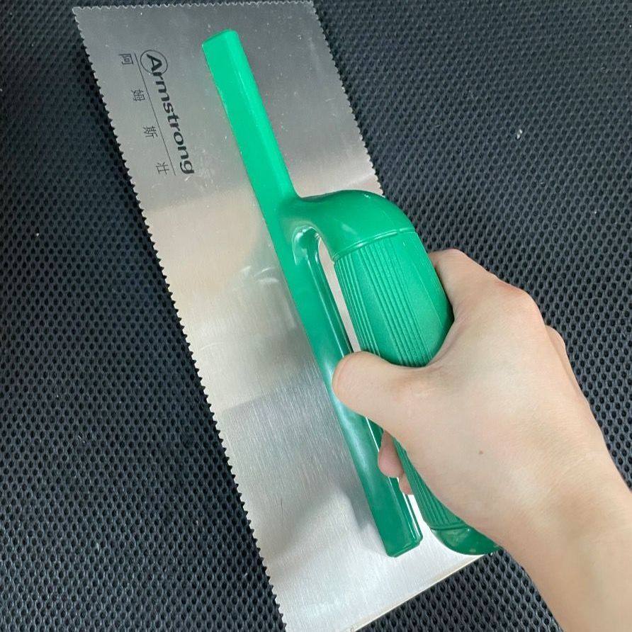 环氧地坪漆锯齿馒刀推刀刮胶板地板施工工具自流平塑料批刀,五金/工具,瓷砖推刀,淘宝优惠券,粉丝福利购,淘宝优惠卷