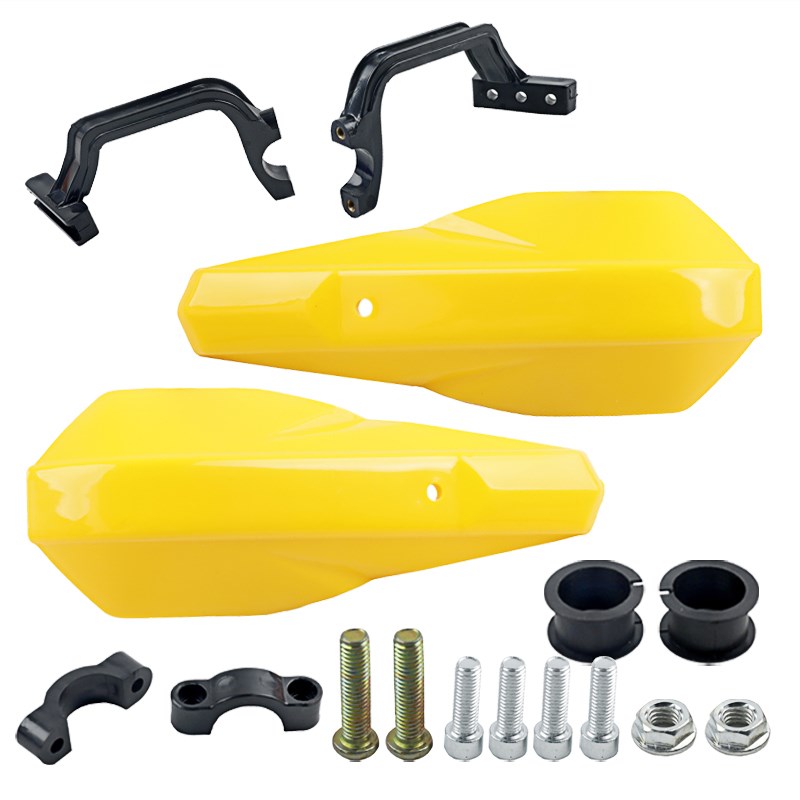 越野摩托车改装全塑料挡风泥护手罩22/通用沙滩车街车装饰塑料片