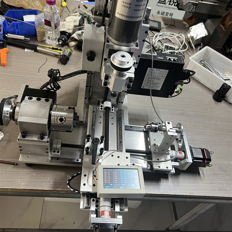 数控车铣钻一体家用车铣一体机床