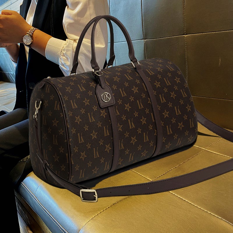 2025年新款男女通用出门旅行包时尚大容量外出短途商务出差行李袋