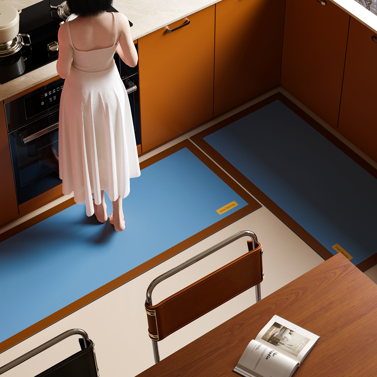 厨房地垫防滑防油可擦免耐脏脚垫