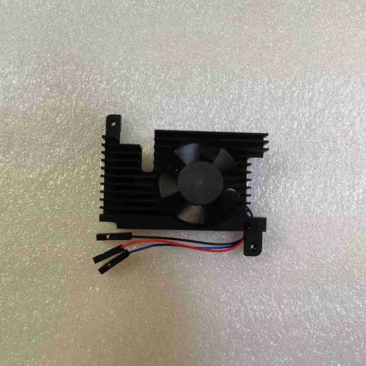 树莓派4B铝合金散热器 raspberry pi4代保护壳散热带风扇