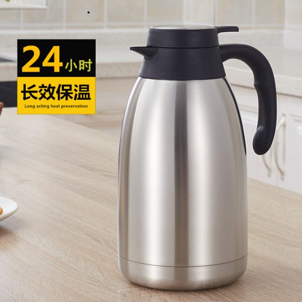 304不锈钢欧式壶商用保壶保温水壶保温瓶餐厅酒店暖水壶1.5L2.0L