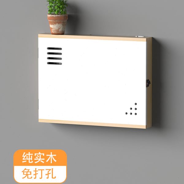 实木电表箱装饰遮挡箱 客厅总开关盒电闸箱强电箱配电箱装饰遮挡
