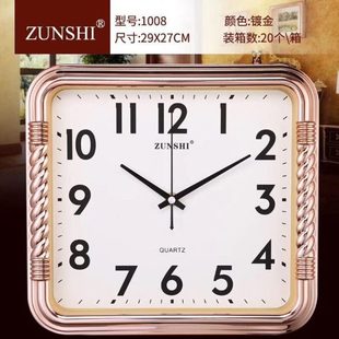 创意挂表 包邮 简约现代家用时尚 大气客厅石英挂钟卧室办公时钟个性