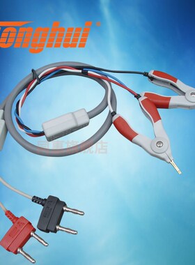 常州同惠TH2516/TH2516A/TH2516B测试线TH26050S 四.端测试电缆