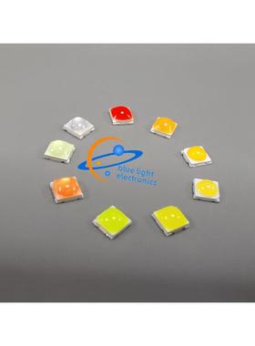 高亮3030球头 红蓝色翠绿正白暖白黄粉紫凸珠带透镜聚光LED灯珠