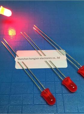 超长脚36/38mm 5mm红发红色加长脚延长腿高亮直插LED灯珠发光管