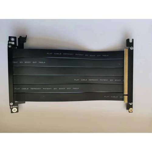 PCI-E3.0转接延长线pcie16x公母加长连接双反用itx90度竖装TT180