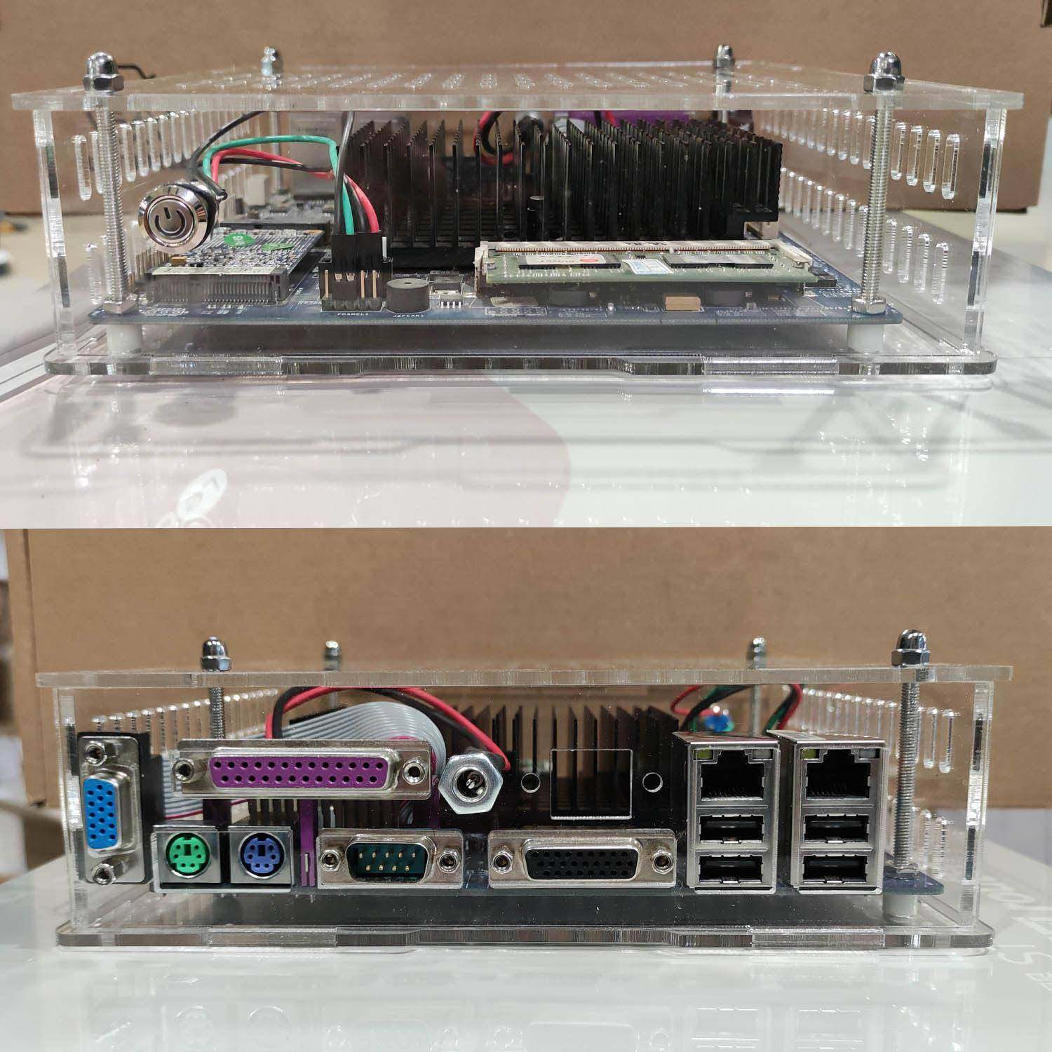 国光D2550爱快双端口三端口千兆软路由器金属机箱Ros X86 Linux