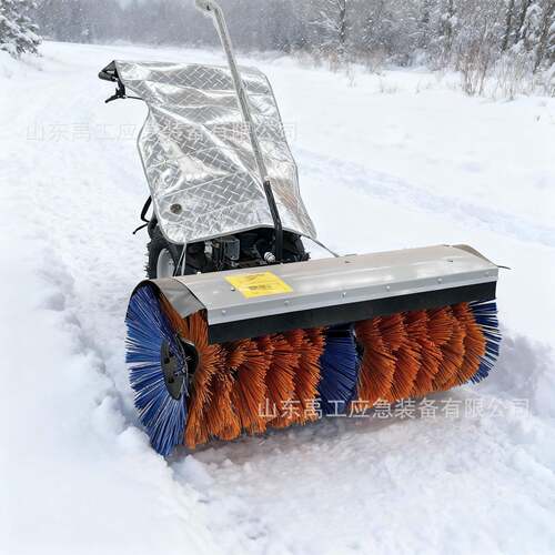 车载式铲除雪滚刷市政道路环卫雪扫装378雪机装载机车加大型路面