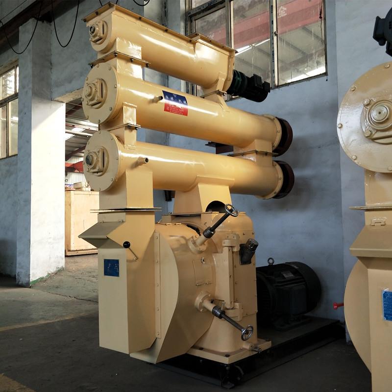 350型环模饲料颗粒机鸡饲料颗粒机猪饲料颗粒机家禽颗粒机