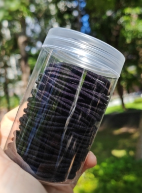 【基础皮筋】简约发绳扎头发高弹力不伤发耐用皮筋发绳发圈