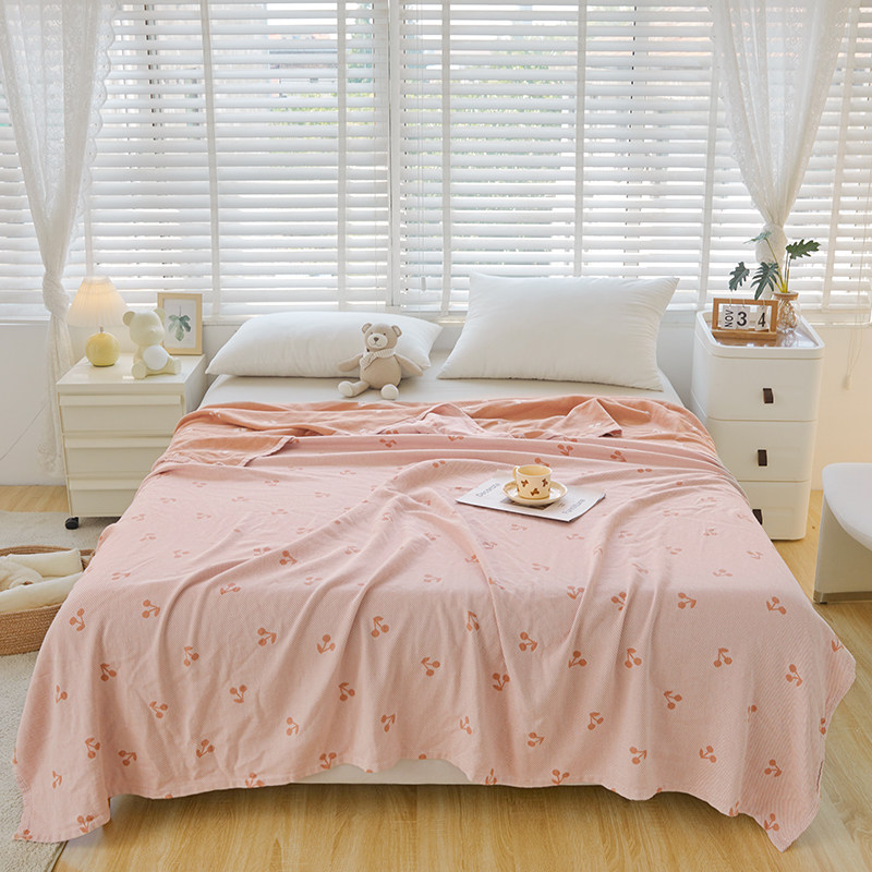 全棉纱布毛巾被单双人儿u童棉纱夏凉被空调午睡盖毯子夏季薄款,床上用品,休闲毯/毛毯/绒毯,淘宝优惠券,粉丝福利购,淘宝优惠卷