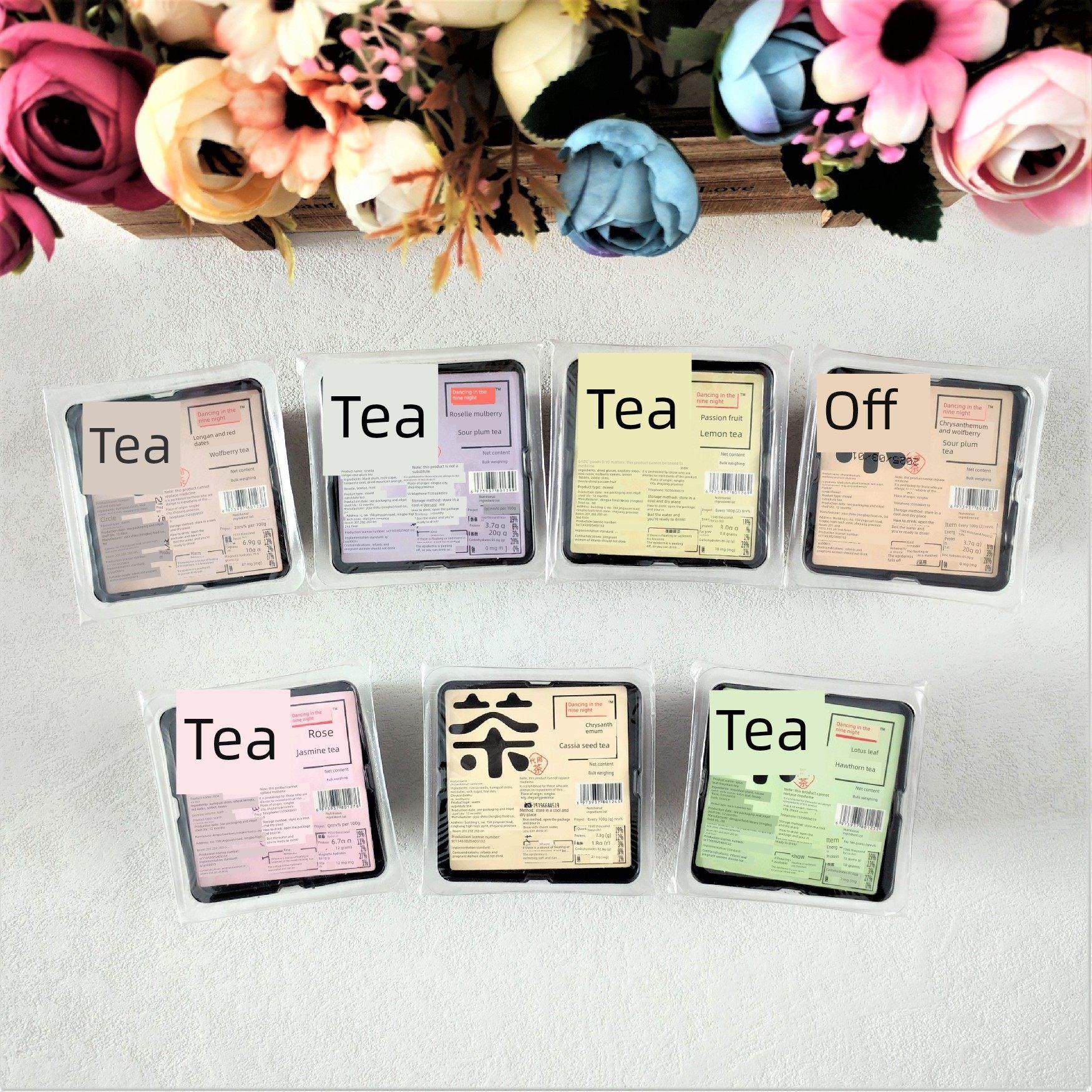 潮九湾舞百香果柠檬茶玫瑰茉莉花茶菊花枸杞酸梅茶龙眼红枣枸杞茶,茶,组合型花茶,淘宝优惠券,粉丝福利购,淘宝优惠卷