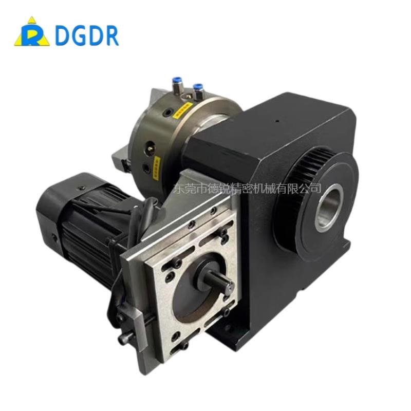 装配焊接回转式车床夹头前置式z中空三爪气动卡盘主轴集成多规格