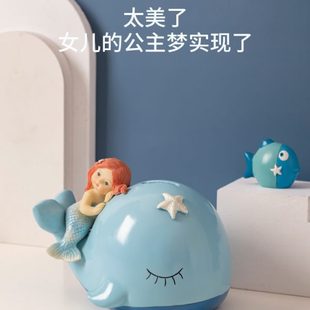 储蓄罐罐零钱 存钱罐儿童女孩可存可取大容量储钱罐可爱卡通创意款