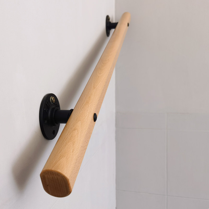 楼梯扶手老年人楼梯靠墙扶手家用榉木扶手儿童幼儿园定制实木扶手,全屋定制,楼梯扶手,淘宝优惠券,粉丝福利购,淘宝优惠卷