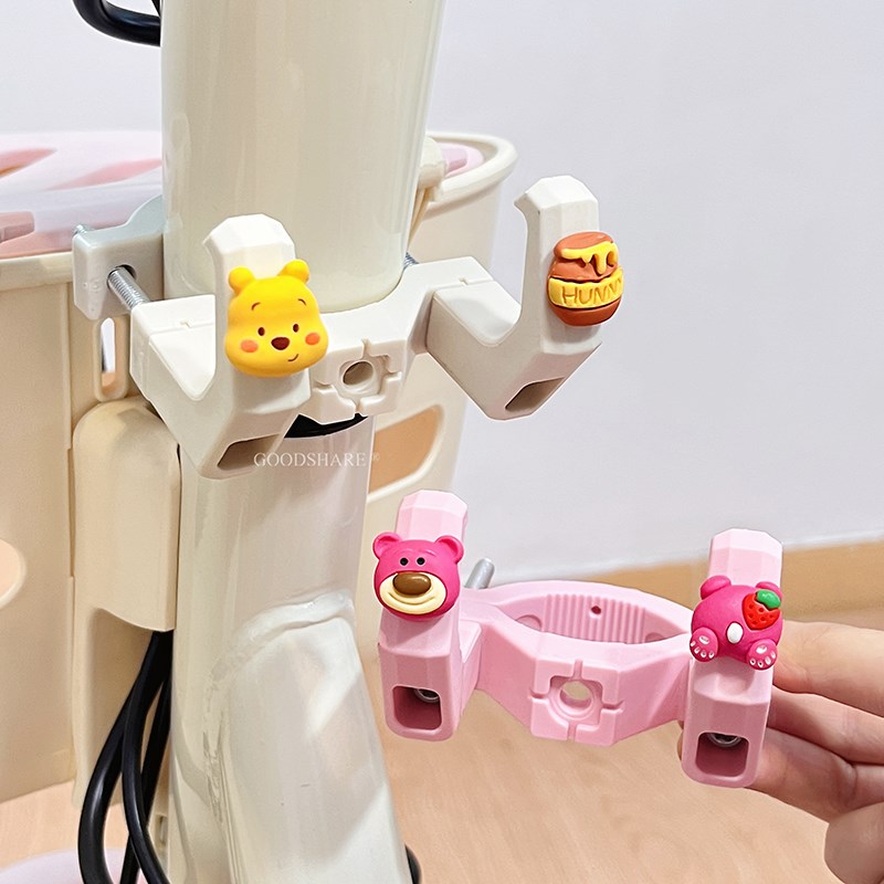 电动车前置挂钩可爱卡通卡皮巴拉电瓶车自行车通用强力承重挂物钩