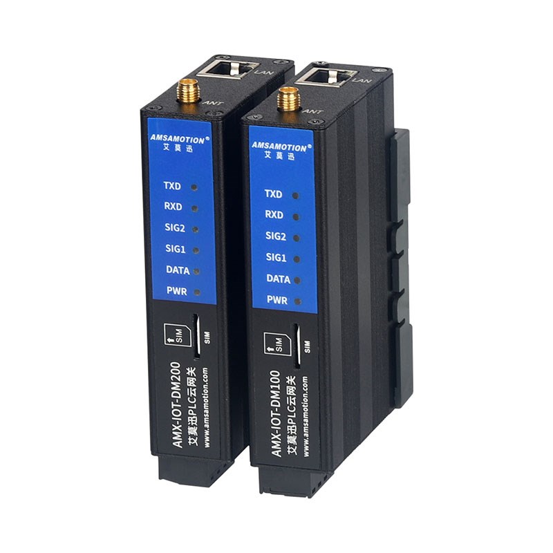 PLC远程调试模块上下载在线监控程序编程无线通讯控制模块 4G网关