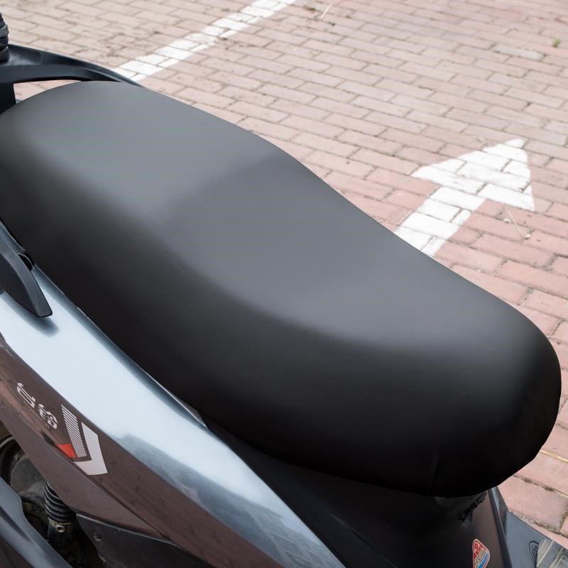 电动车机车坐垫套防水防雨加厚皮革四季通用电瓶滑板车弹力座套