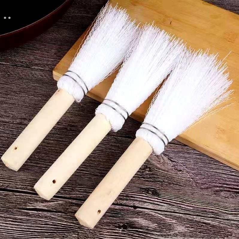 刷木柄洗锅洗碗刷长柄尼龙塑料厨房家用炊帚小扫把案板扫刷锅神器