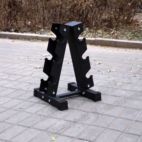 哑铃架子 3对 6付哑铃装  钢制哑铃架子 家S用商用哑铃哑铃托