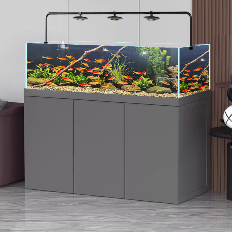 无管件溪流缸e鱼缸卓无管道静音宁客厅大型极窄工业风兰寿底滤鱼,宠物/宠物食品及用品,底柜/落地缸,淘宝优惠券,粉丝福利购,淘宝优惠卷