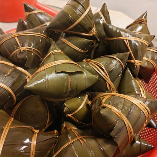 正宗广西鲜肉粽博白簕古假篓粽农家羊角粽子早餐加热即食端午粽