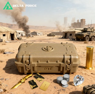 三角洲行动周边武器大红盲盒手办抽奖模型礼物非洲之心干员卡盒子