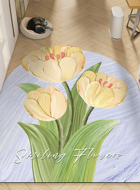 高级感入户门地垫门口耐脏脚垫门垫进门玄关地毯PSVC可擦免洗裁剪