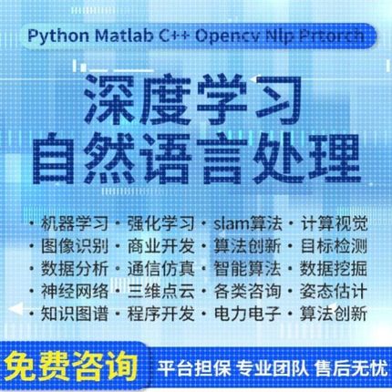 python代编程机器深度学习代码接单调试跑通神经网络知识图谱图像