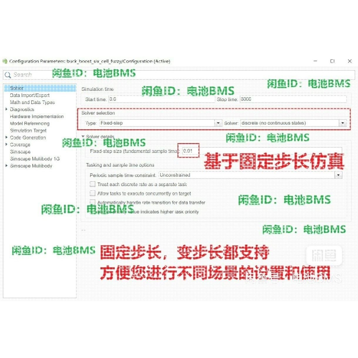 基于模糊控制的buck-boost 电池均衡仿真模型  电池bms simulink,商务/设计服务,设计素材/源文件,淘宝优惠券,粉丝福利购,淘宝优惠卷