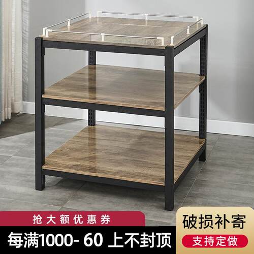 超市堆头货架食用油促销台