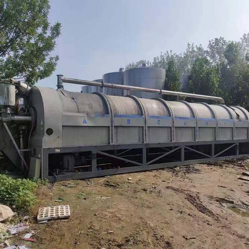 现货出售二手咸阳蓝光电加热回转窑不锈钢高温煅烧窑