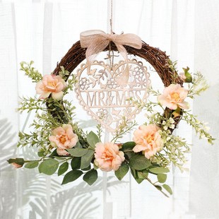 墙壁吊挂装饰品挂件客厅卧室屏风背景墙面挂饰阳台入户门上环