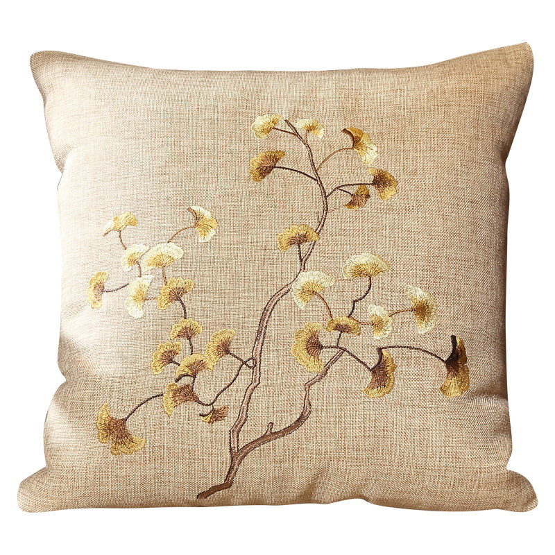 彩衣堂古典刺绣红木沙发坐垫中式圈椅垫定制实木罗汉床垫抱枕