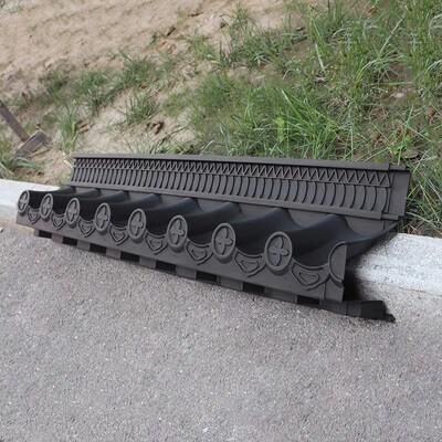 墙饰屋檐瓦片壁饰徽派装饰仿古瓦树脂饭馆新家居门楣玄关挂件