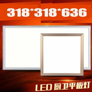 法师龙狮龙集成吊顶灯暖黄光厨卫*自然光暖白美尔雅