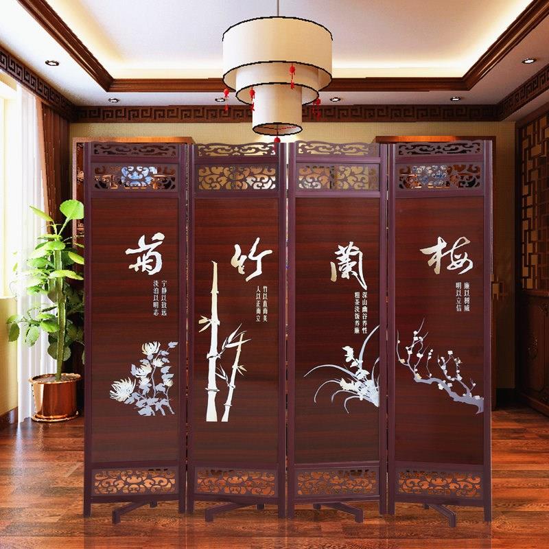实木屏风酒店屏风办公室玄古屏风