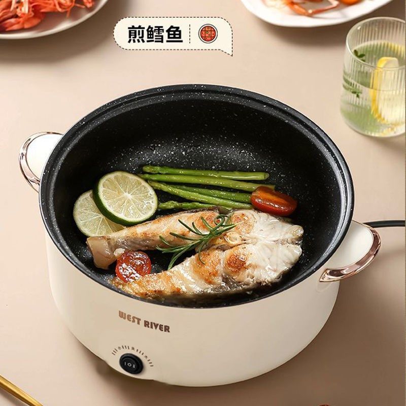 出口德国原款电煮锅 家用电炒锅 宿舍粘电饭煲 蒸煮煎炒 粘锅,厨房电器,电煮锅,淘宝优惠券,粉丝福利购,淘宝优惠卷