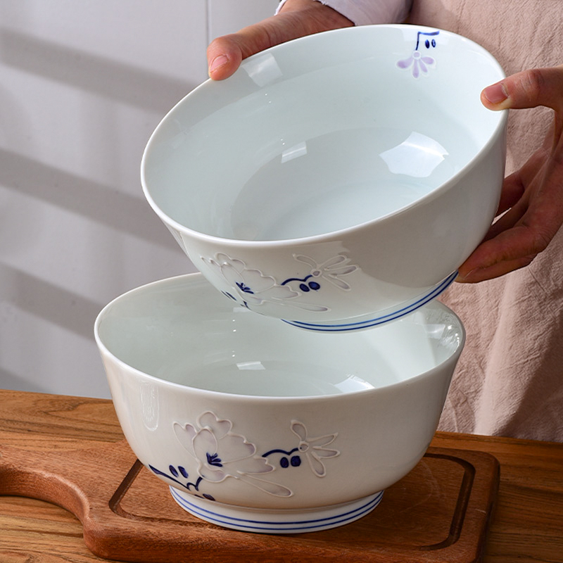 釉下彩汤碗高颜值耐高温