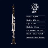 单簧管 键 NO九野 黑管 降调 胶木管体 肠衣皮垫