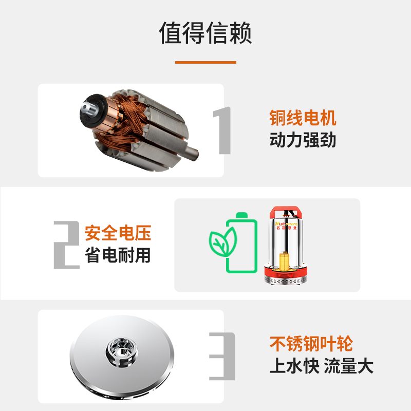 直流潜水泵12V2V8V0V车电动车水泵小型灌溉农用家用抽水机