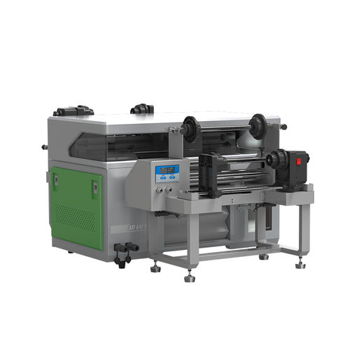 U水晶标打印机卷材一体小型平板干胶转印贴撕膜留字印刷机