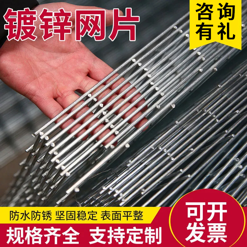 镀锌铁丝电焊网片建筑网格养殖隔离网加粗狗笼子钢丝围栏防护网