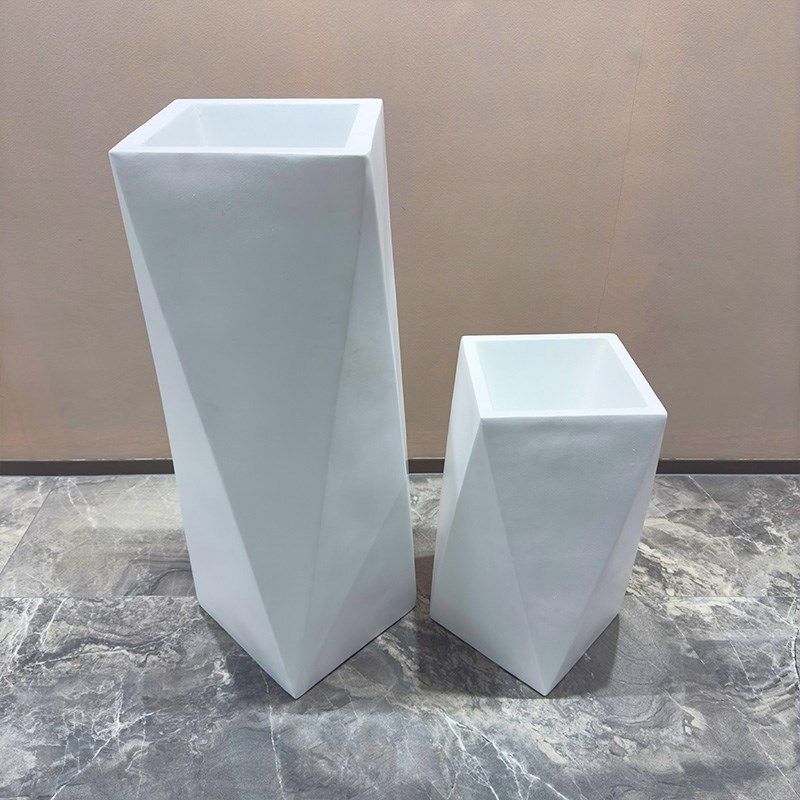 落地花瓶酒店商场大堂装饰摆件橱窗样板间插花X盆玻璃钢花器,家居饰品,花瓶,淘宝优惠券,粉丝福利购,淘宝优惠卷