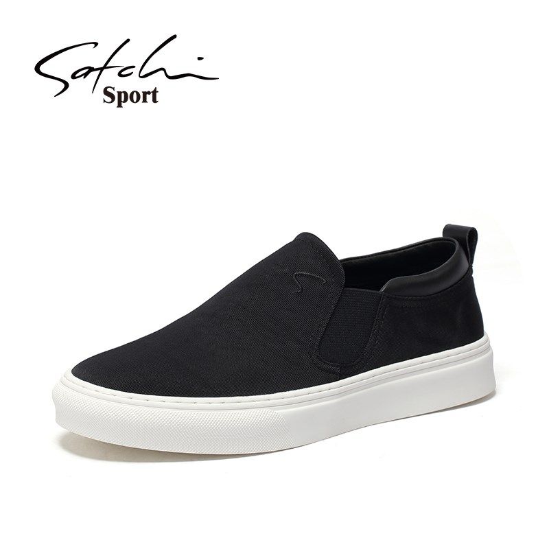 男鞋秋款透气g布鞋轻便时尚板鞋一脚蹬鞋子男款豆豆鞋帆布鞋男夏,流行男鞋,单鞋,淘宝优惠券,粉丝福利购,淘宝优惠卷