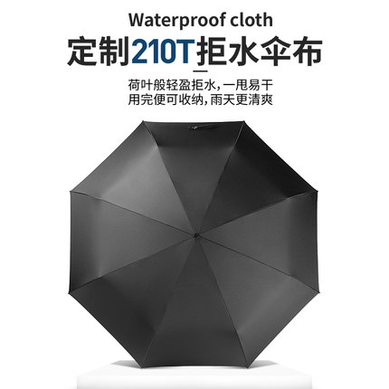 雨伞折叠三e折伞男女士全自动商务双人三人大号防风加固广告定制